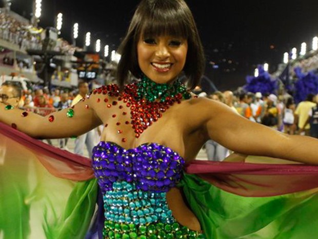 Aline Prado, Globeleza (Foto: Vinicios Eduardo/AgNews)