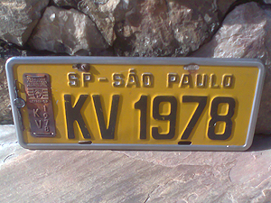 placa (Foto: Arquivo pessoal)