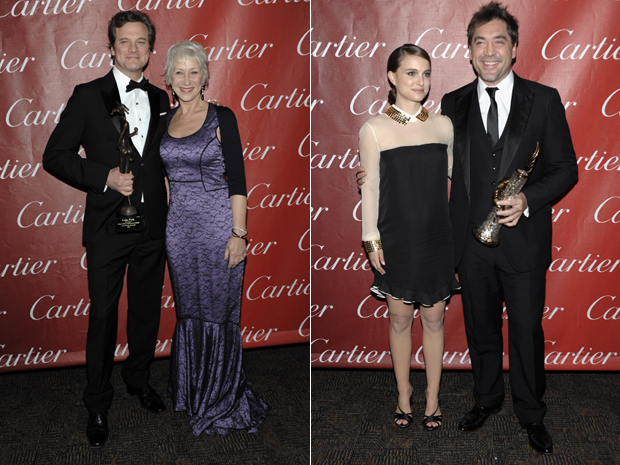 Colin Firth, Helen Mirren, Natalie Portman e Javier Bardem