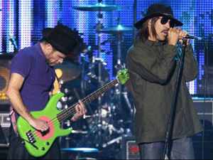 O Red Hot Chili Peppers se apresenta em janeiro de 2010