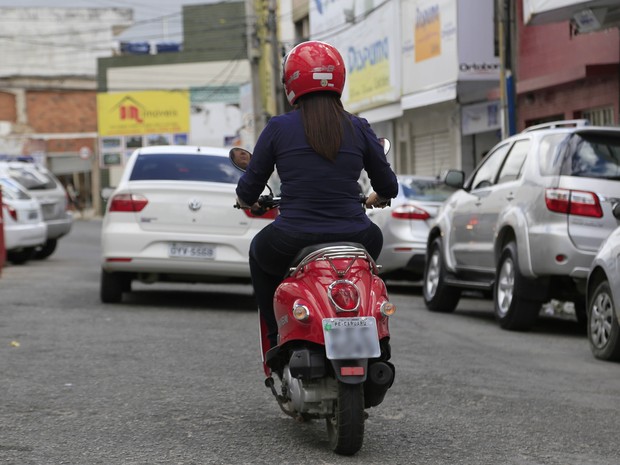 Emplacamento de cinquentinha em Caruaru, Agreste de Pernambuco (Foto: Rafael Lima/ PMC)