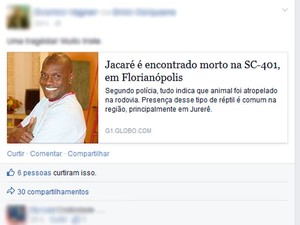 "Brincadeira" circulou pelas redes sociais. (Foto: Reprodução /Facebook)