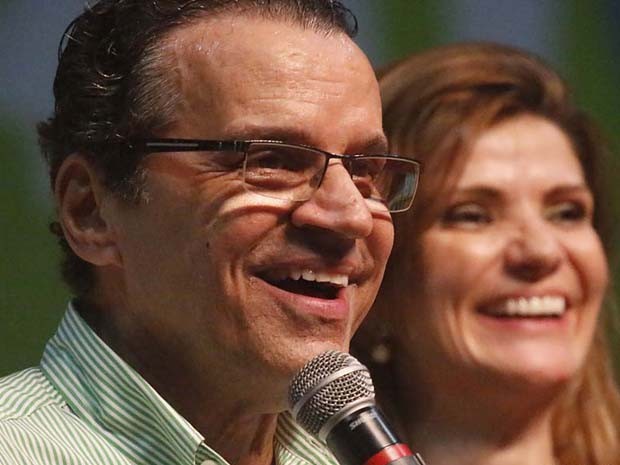 Henrique Alves, candidato ao Governo do Rio Grande do Norte pelo PMDB (Foto: Canindé Soares/G1)