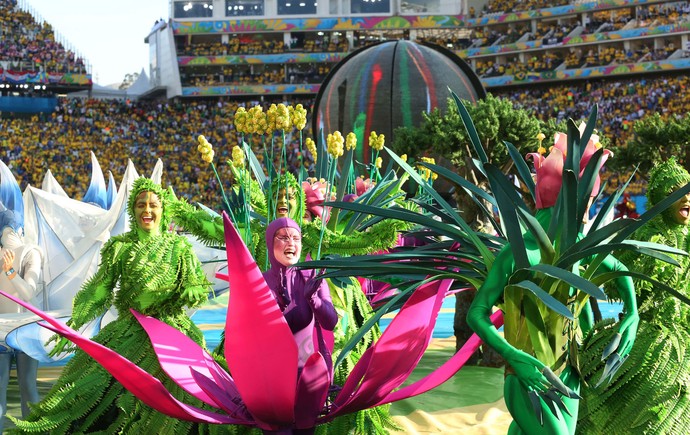 Abertura Copa do Mundo (Foto: Marcos Ribolli)