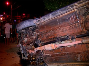 Francisco Vitor Batista da Silva, 8 anos, morreu após ser atingido por carro em São José de Mipibu (Foto: Reprodução/Inter TV Cabugi)