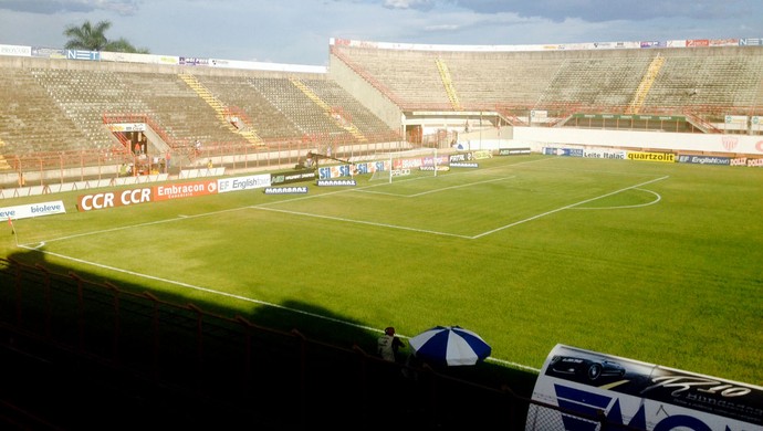 Estádio romildão mogi mirim e Corinthians (Foto: Diego Ribeiro)