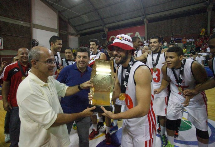 Flamengo campeão da LDB 2013 (Foto: Divulgação/LNB)