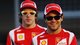 Fernando Alonso e Felipe Massa (à dir.) querem mais competitividade nesta temporada da Fórmula 1 