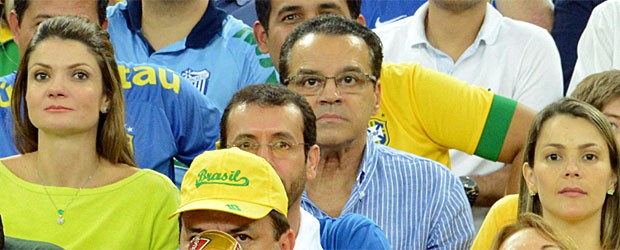 Henrique Alves, presidente da Câmara, maracanã (Foto:  )