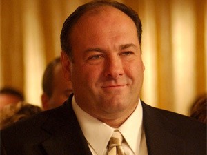 James Gandolfini, em cena de 'Família Soprano' (Foto: Divulgação)