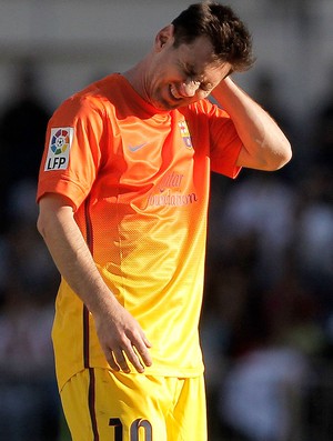 lionel messi barcelona Atlético de madrid (Foto: Agência AP)