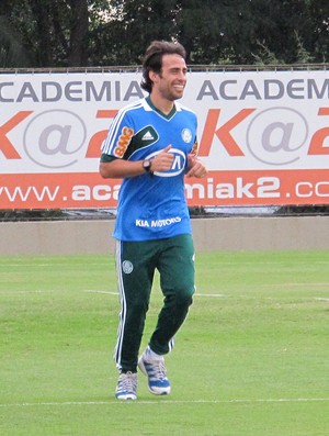 Treino do Palmeiras, Valdivia (Foto: Marcos Guerra / Globoesporte.com)