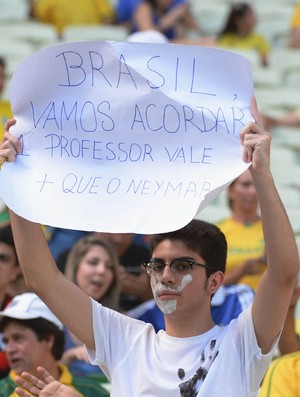 torcida brasil x mexico (Foto: André Durão)